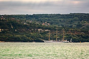 Image showing Sailing Ship in the Sea