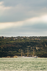 Image showing Sailing Ship in the Sea