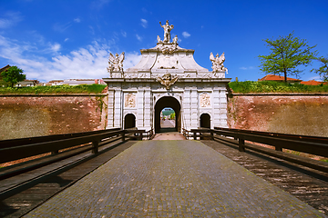 Image showing Gates of Alba Carolina Citadel