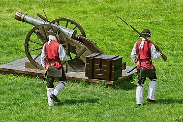 Image showing The Cannon is Ready to Shoot