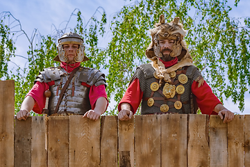 Image showing Legionary Posings During the Festival 