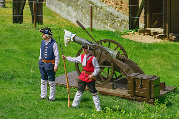 Image showing The Cannon is Ready to Shoot
