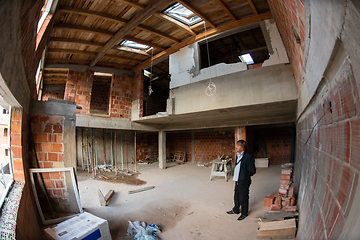 Image showing interior of construction site