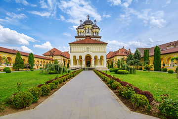 Image showing Coronation Cathedral in Alba Carolina Citadel 