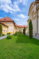 Image showing Inner Courtyard of Coronation Cathedral 