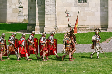 Image showing Roman Legionaires of Legio XIII Gemina