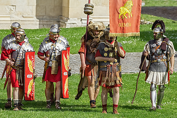 Image showing Roman Legionaires of Legio XIII Gemina