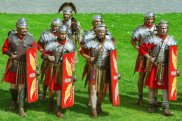 Image showing Roman Legionaires of Legio XIII Gemina