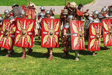 Image showing Roman Legionnaires of Legio XIII Gemina