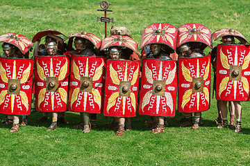 Image showing Roman Legionnaires of Legio XIII Gemina