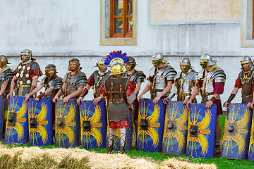 Image showing Legionnaires of Legio V Macedonica