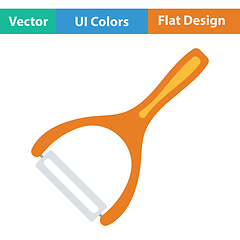 Image showing Vegetable peeler icon