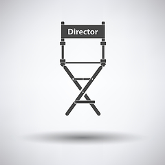 Image showing Director chair icon