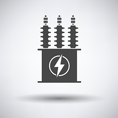 Image showing Electric transformer icon