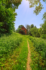 Image showing Abandoned rural house