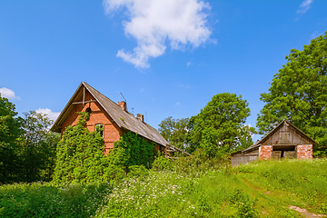 Image showing Abandoned rural house