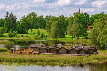 Image showing Araisi lake dwelling site