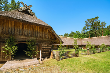 Image showing Old house in rural area