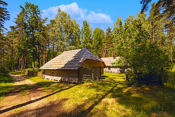 Image showing Old house in rural area