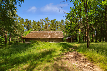 Image showing Old house in rural area