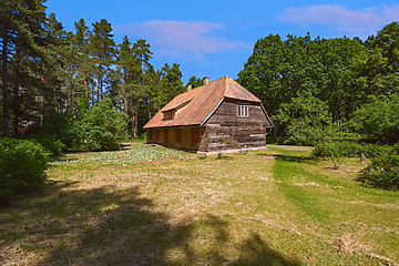 Image showing Old house in rural area