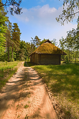 Image showing Old house in rural area