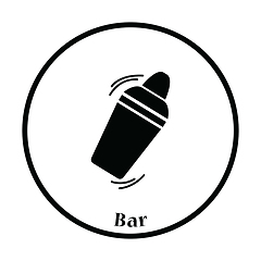 Image showing Bar shaker icon