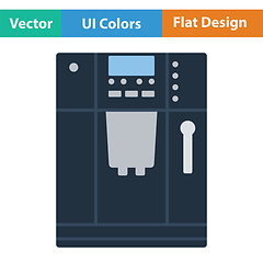 Image showing Kitchen coffee machine icon