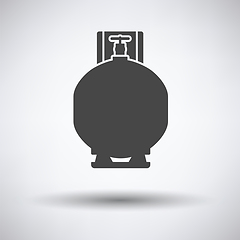 Image showing Gas cylinder icon