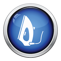 Image showing Steam iron icon