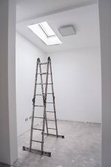 Image showing ladder in Interior of apartment