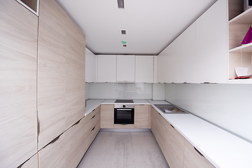 Image showing modern bright clean kitchen interior