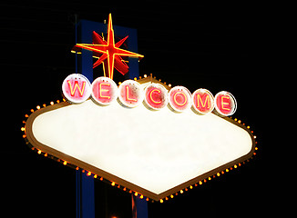 Image showing las vegas sign 