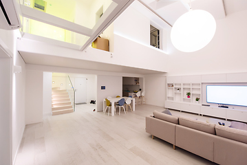 Image showing interior of a two level apartment