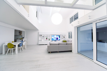 Image showing interior of a two level apartment