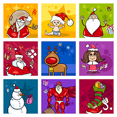 Image showing Christmas design elements