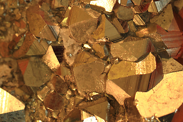 Image showing pyrite mineral background