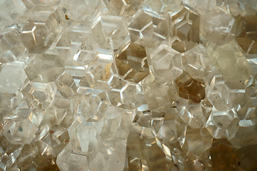 Image showing white rock-crystal background