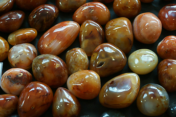 Image showing color agate collection