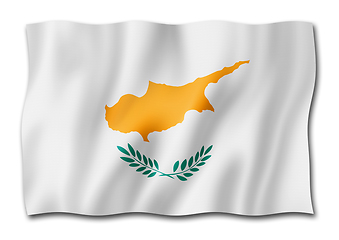 Image showing Cyprus flag isolated on white