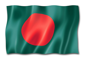 Image showing Bangladesh flag isolated on white