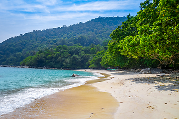 Image showing Turtle Beach, Perhentian Islands, Terengganu, Malaysia