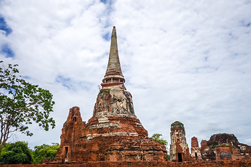 Image showing Wat Mahathat temple, Ayutthaya, Thailand