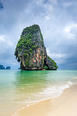 Image showing Phra Nang Beach in Krabi, Thailand