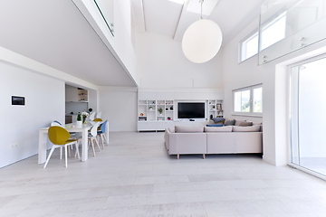 Image showing interior of a two level apartment