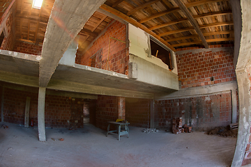 Image showing interior of construction site