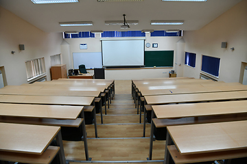 Image showing empty classroom