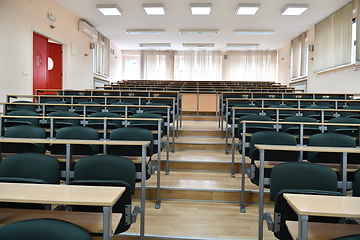 Image showing empty classroom