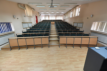 Image showing empty classroom