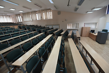 Image showing empty classroom